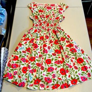 Kate Spade ♠️ New York summer floral midi dress size 6